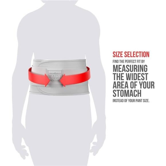 Sweat Waist Trimmer 'Pro Series' Belt - Premium Sweat Band Waist Trainer - Picture 6 of 7